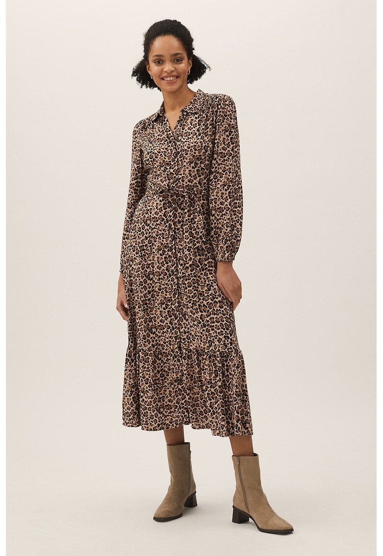 Marks & Spencer Rochie-camasa evazata cu animal print - Pled.ro