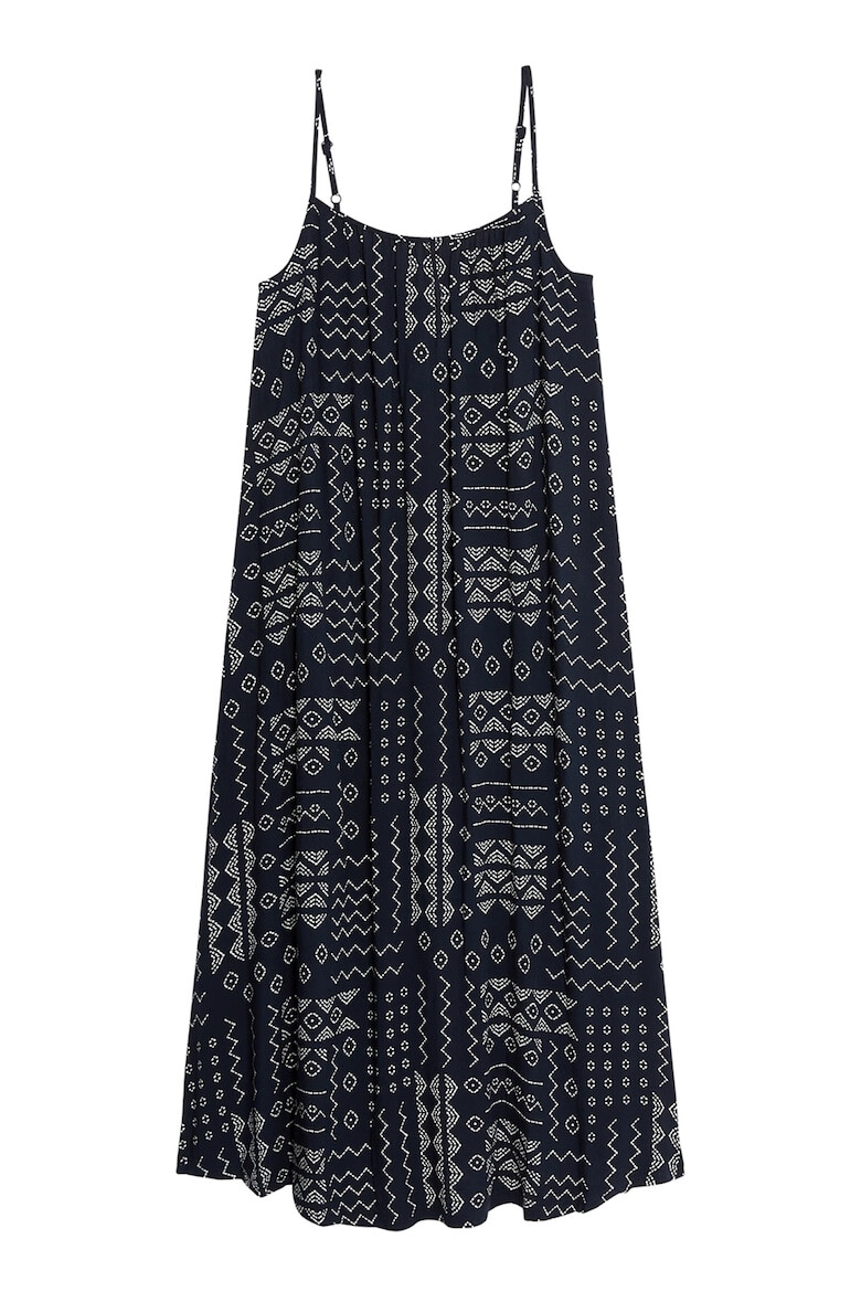 Marks & Spencer Rochie midi cu imprimeu si bretele inguste - Pled.ro