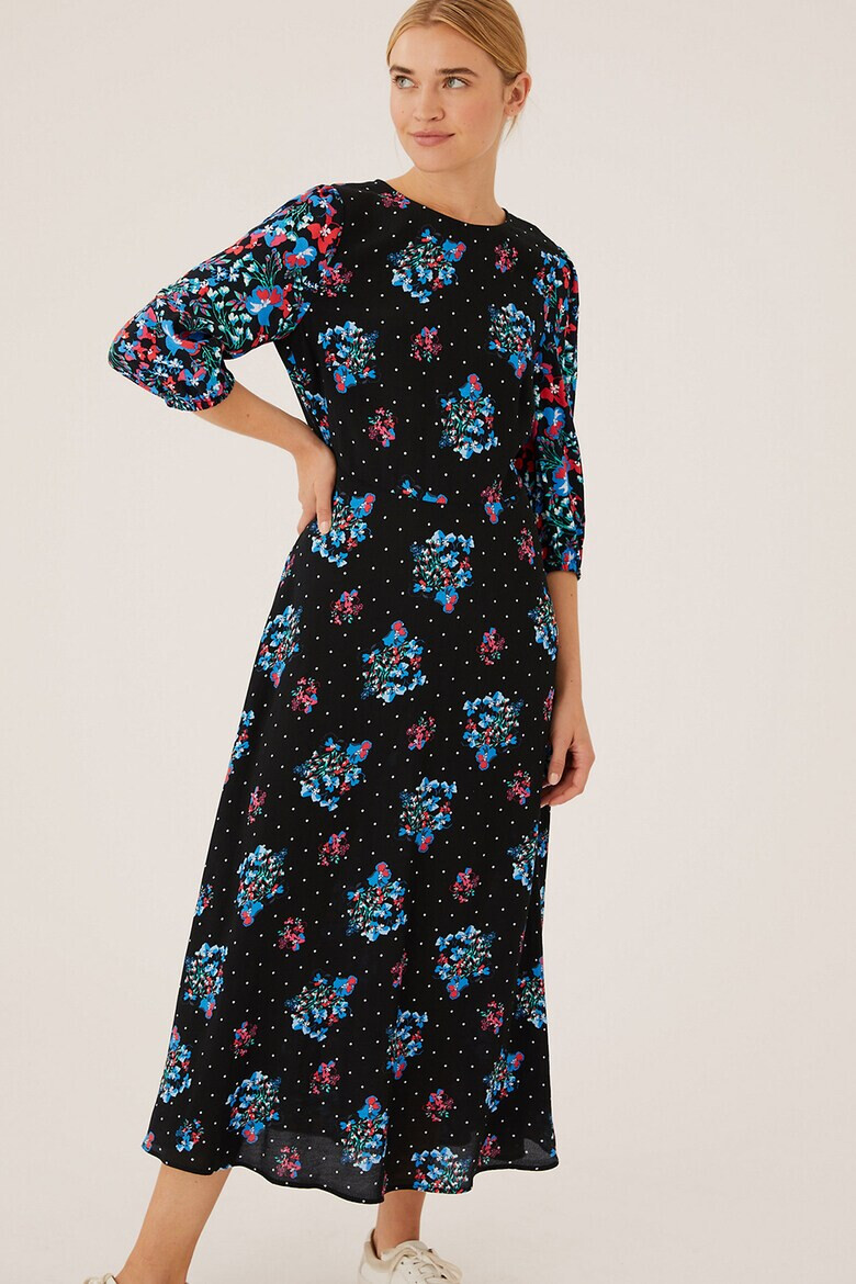 Marks & Spencer Rochie midi cu model floral - Pled.ro