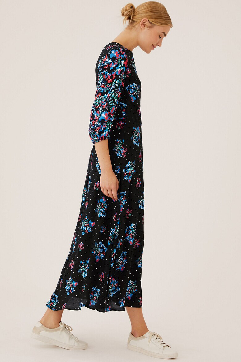 Marks & Spencer Rochie midi cu model floral - Pled.ro