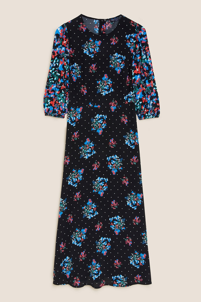 Marks & Spencer Rochie midi cu model floral - Pled.ro