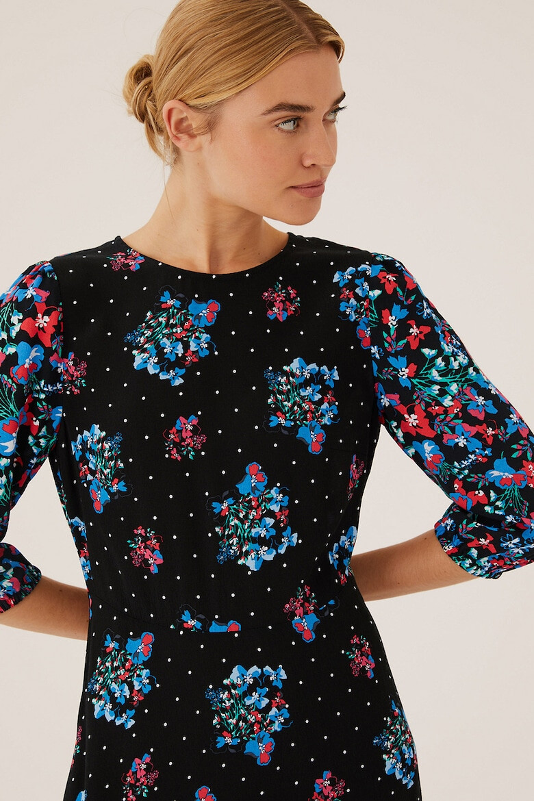 Marks & Spencer Rochie midi cu model floral - Pled.ro