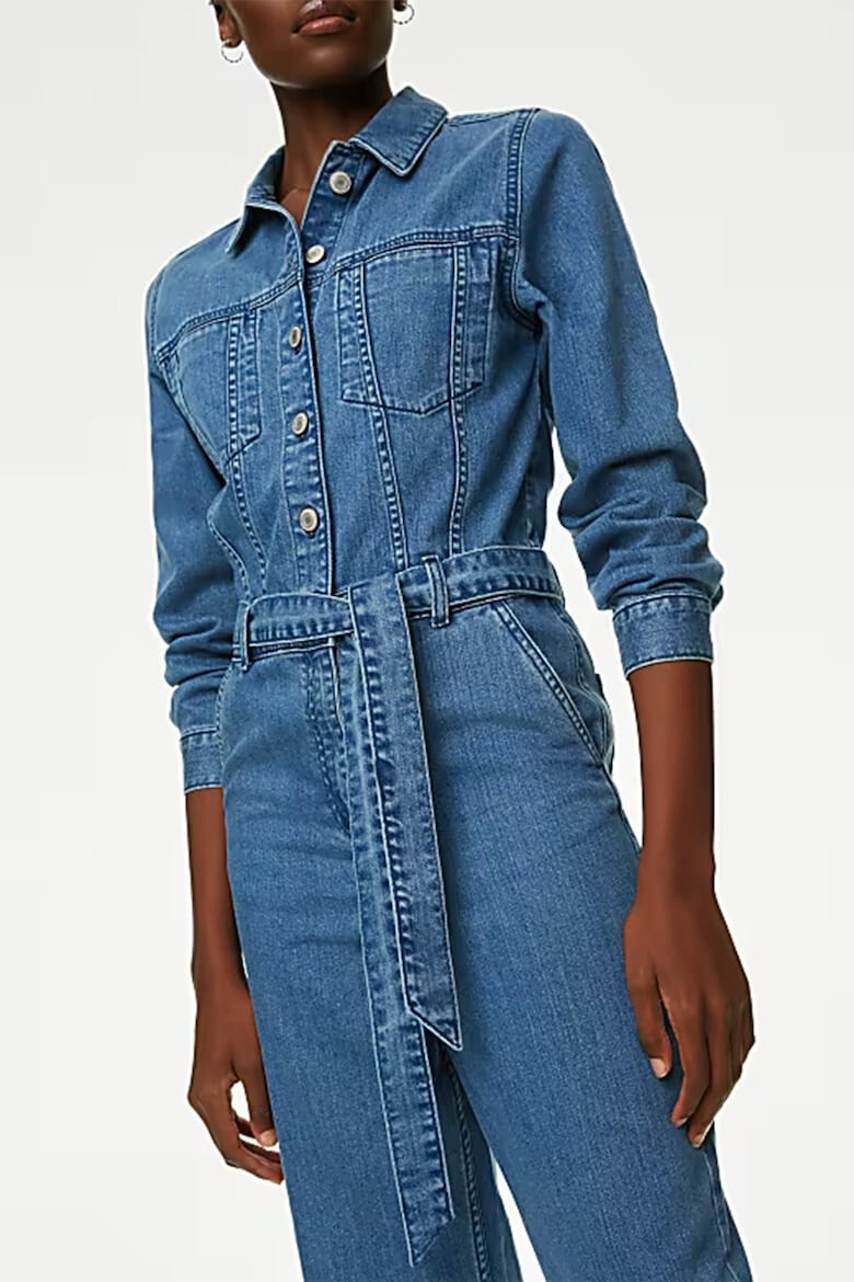 Marks & Spencer Salopeta lunga de denim - Pled.ro