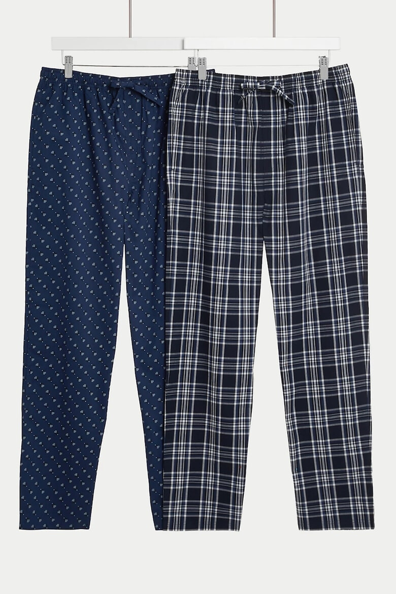 Marks & Spencer Set de pantaloni de pijama cu model - 2 perechi - Pled.ro