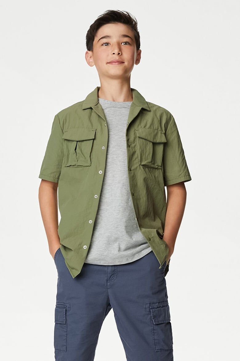 Marks & Spencer Set de tricou si camasa cu capse - Pled.ro