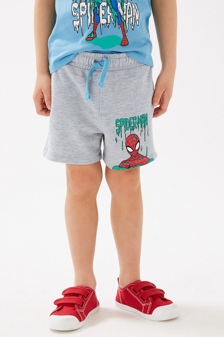 Marks & Spencer Set de tricou si pantaloni scurti cu imprimeu cu Spider-Man - Pled.ro