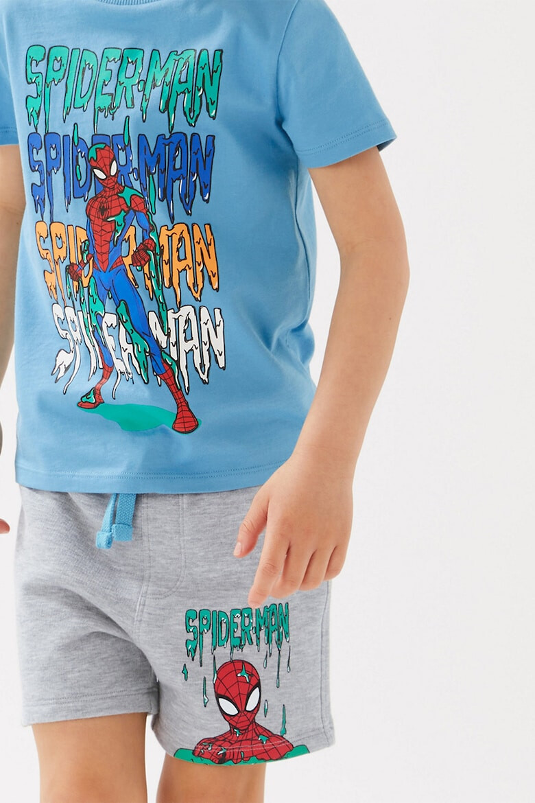 Marks & Spencer Set de tricou si pantaloni scurti cu imprimeu cu Spider-Man - Pled.ro