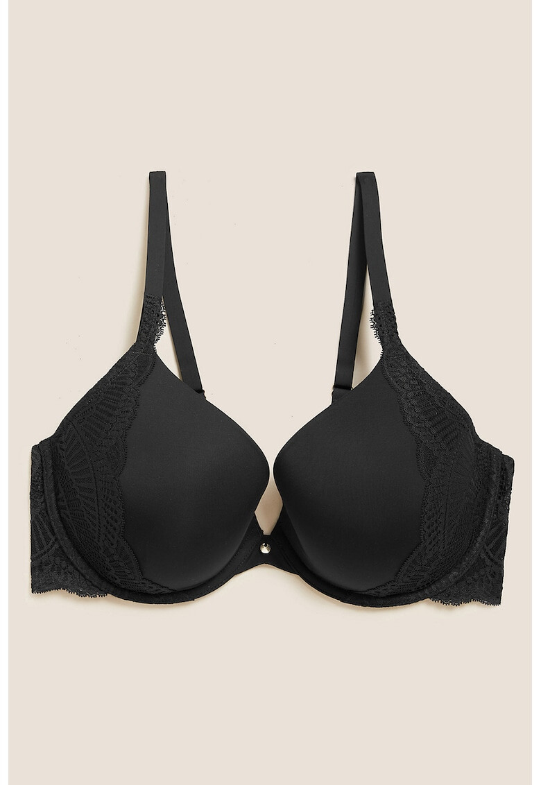 Marks & Spencer Sutien push-up cu garnituri din dantela Perfect Fit™ - Pled.ro