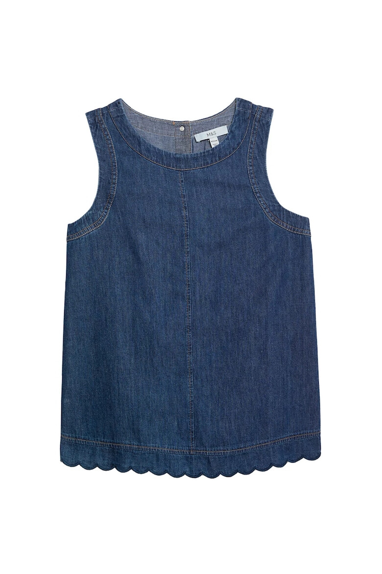 Marks & Spencer Top din denim cu nasturi - Pled.ro