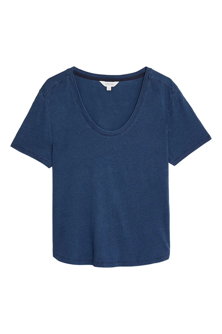 Marks & Spencer Tricou cu decolteu rotund din bumbac - Pled.ro