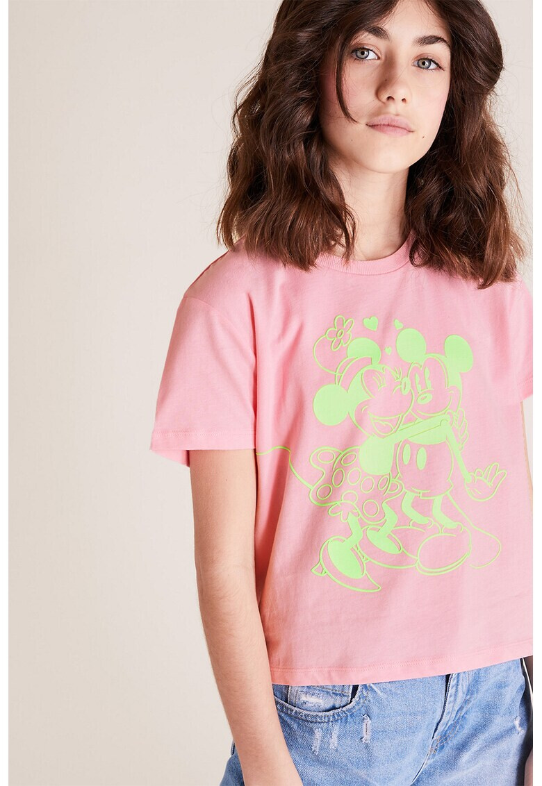 Marks & Spencer Tricou cu imprimeu cu Mickey&Minnie Mouse - Pled.ro