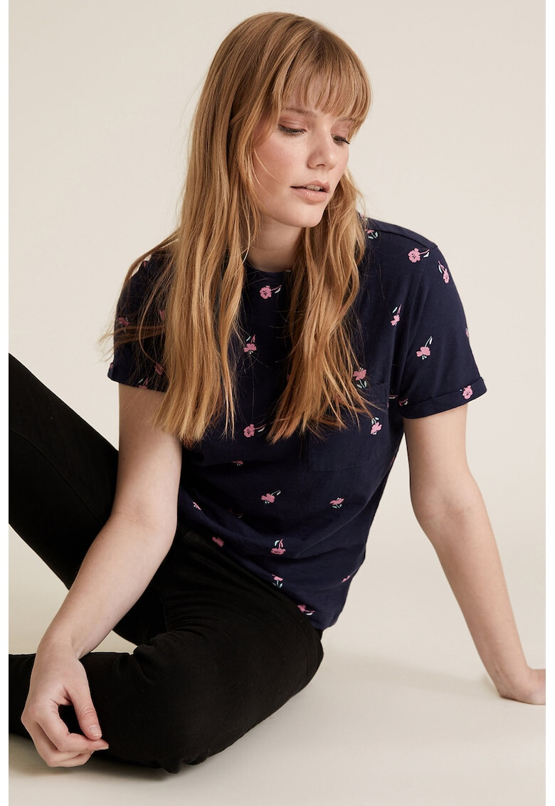 Marks & Spencer Tricou cu imprimeu floral - Pled.ro