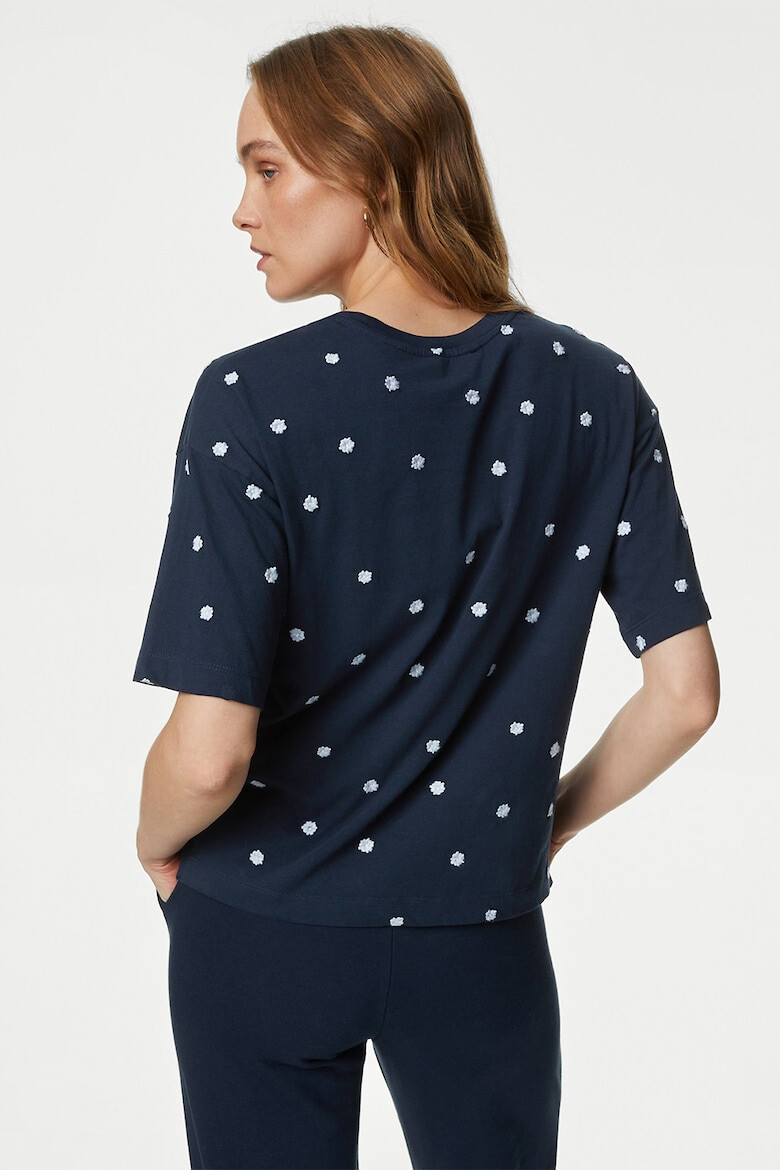 Marks & Spencer Tricou din bumbac cu broderie - Pled.ro