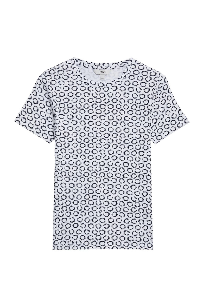 Marks & Spencer Tricou din bumbac cu imprimeu - Pled.ro