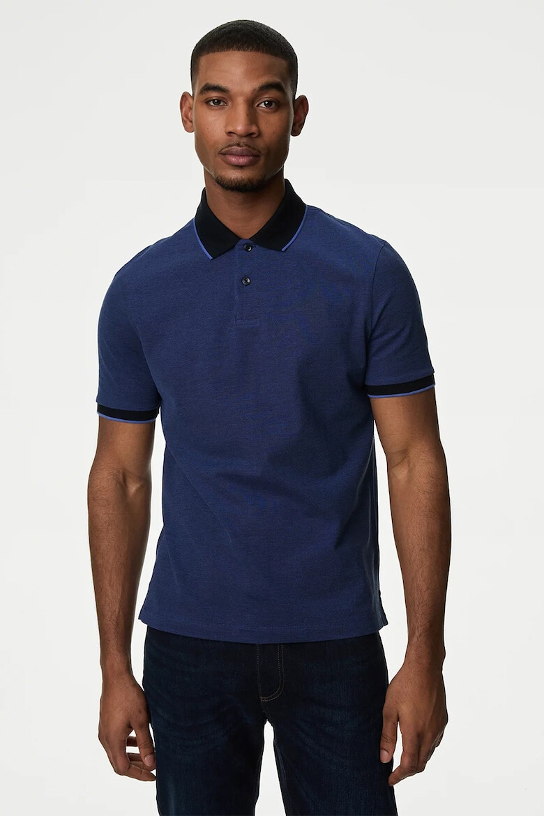 Marks & Spencer Tricou polo cu garnituri contrastante - Pled.ro