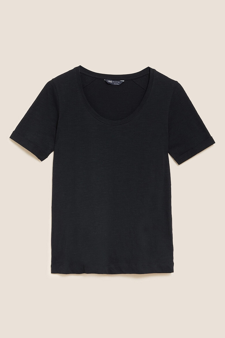 Marks & Spencer Tricou uni de bumbac - Pled.ro