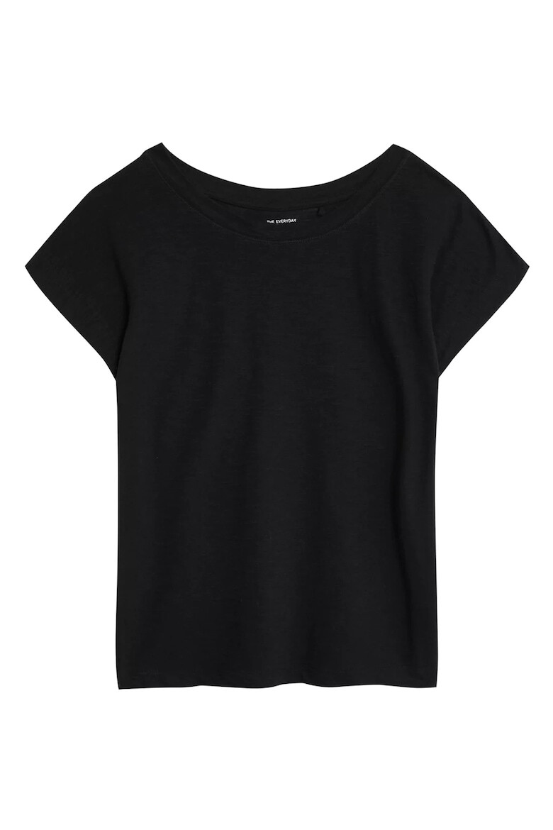 Marks & Spencer Tricou uni de bumbac cu decolteu rotund - Pled.ro