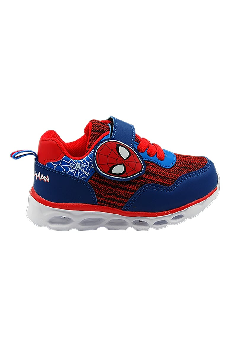 Marvel Pantofi sport cu velcro si LED-uri - Pled.ro