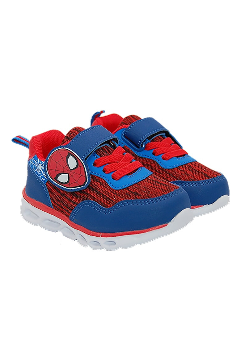 Marvel Pantofi sport cu velcro si LED-uri - Pled.ro