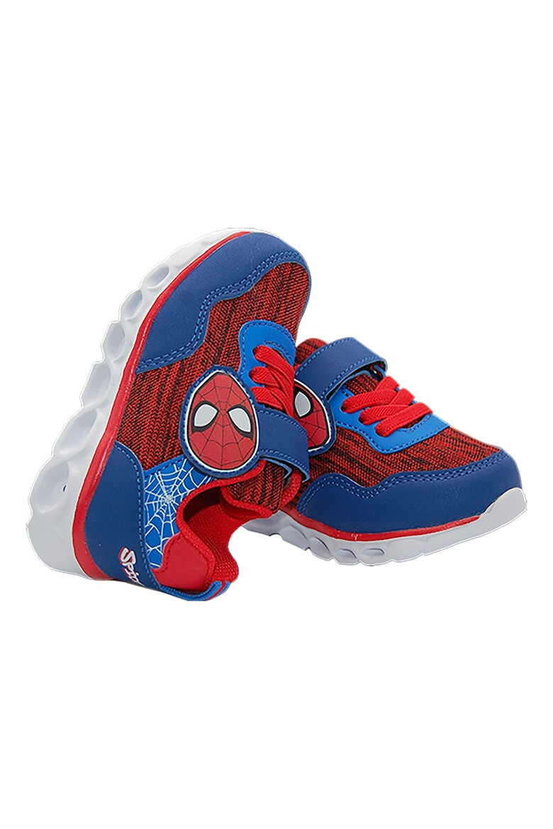 Marvel Pantofi sport cu velcro si LED-uri - Pled.ro