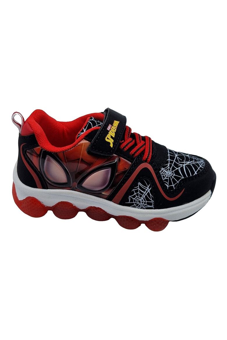 Marvel Pantofi sport de piele ecologica cu model Spiderman - Pled.ro