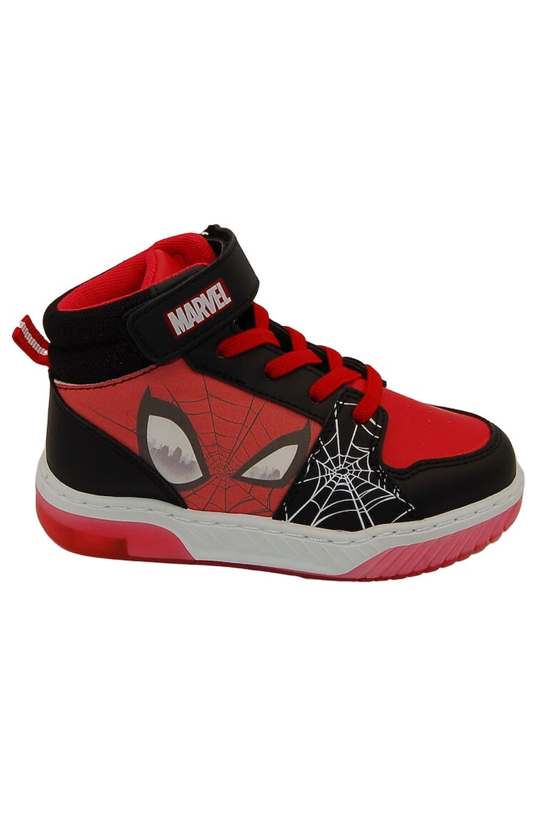 Marvel Pantofi sport mid-cut cu velcro si Spider-Man - Pled.ro