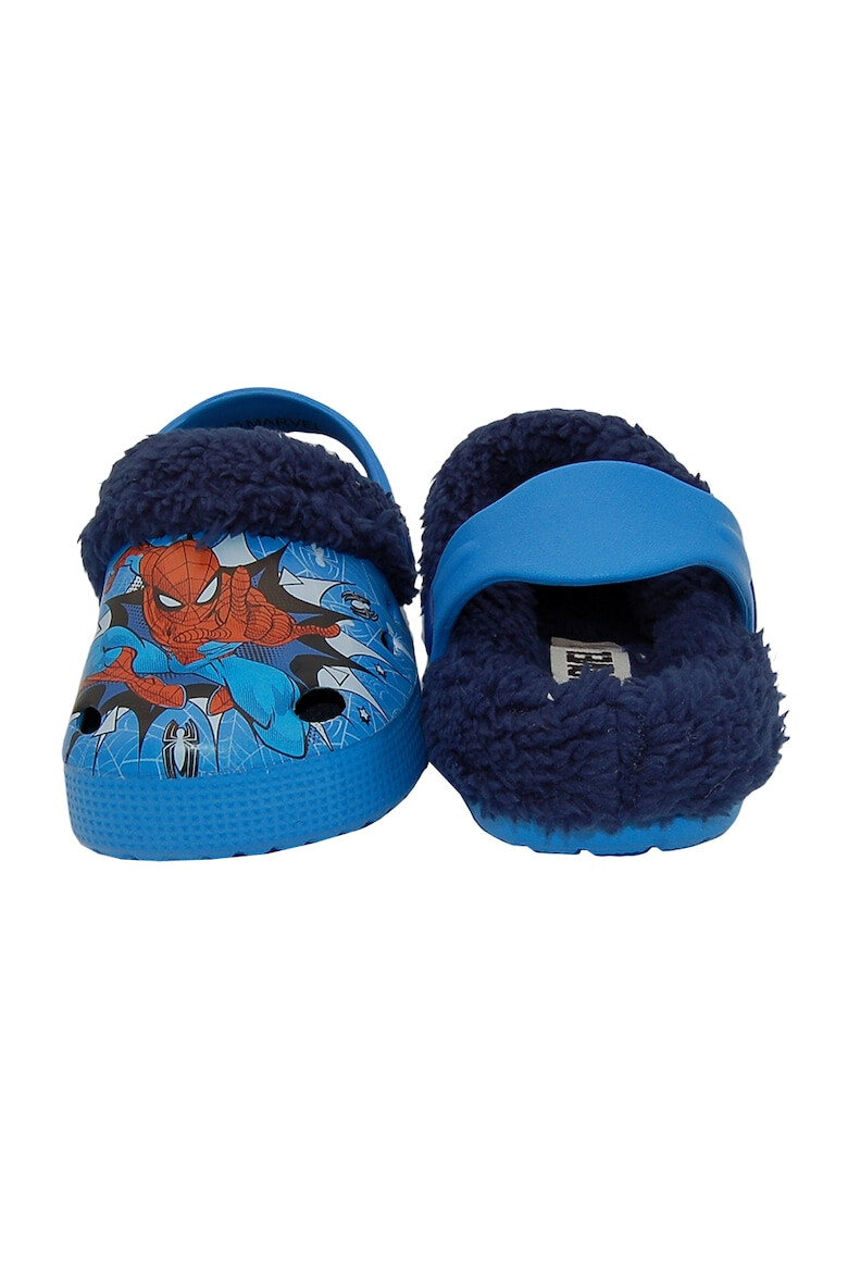 Marvel Saboti slingback cu captuseala teddy Spider-Man - Pled.ro