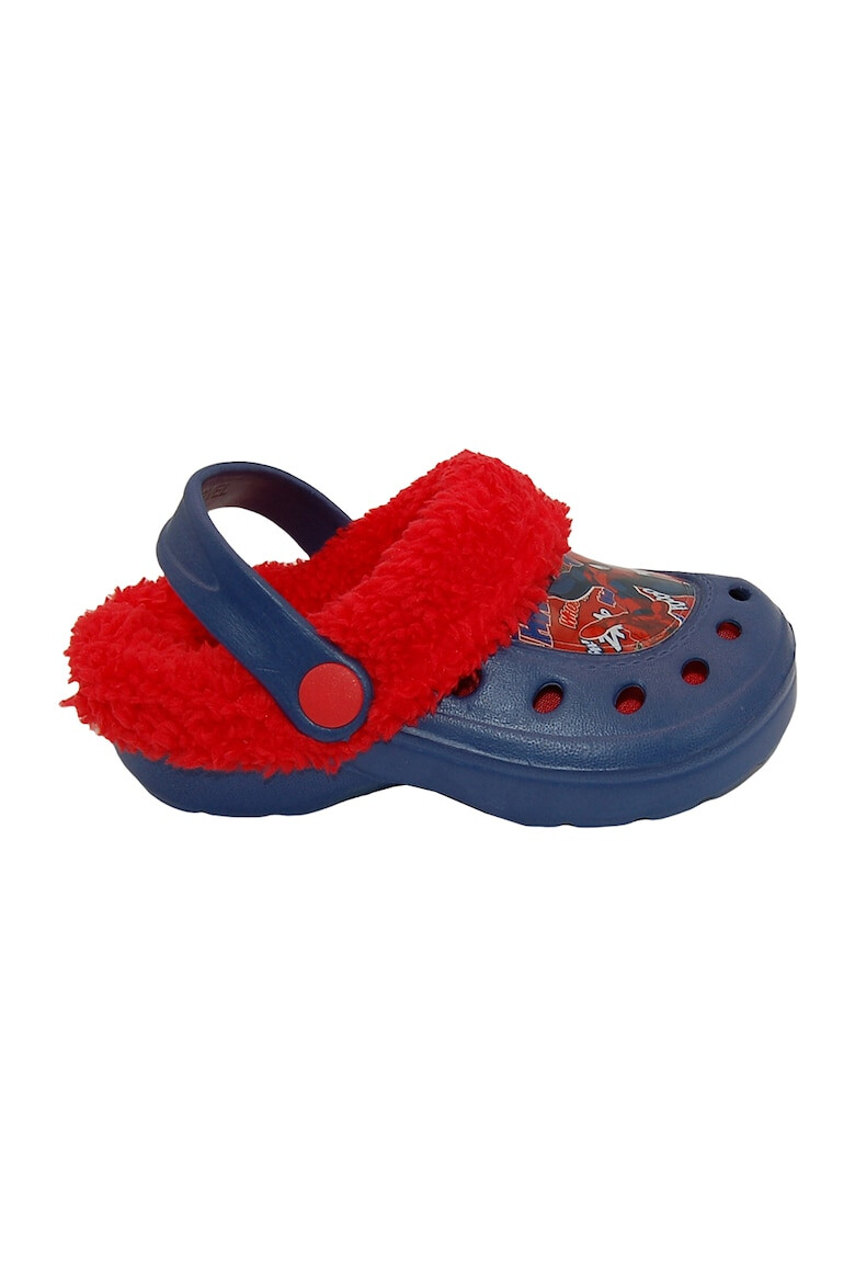 Marvel Saboti slingback cu captuseala teddy Spider-Man - Pled.ro