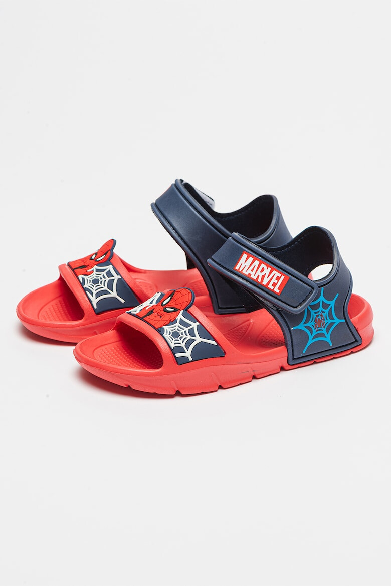 Marvel Sandale cu inchidere velcro si model cu Spiderman - Pled.ro