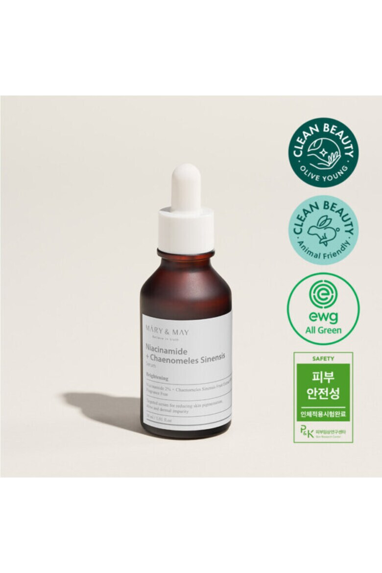 MARY&MAY Serum cu Niacinamide + Chaenomeles Sinensis 30ml Mary and May - Pled.ro