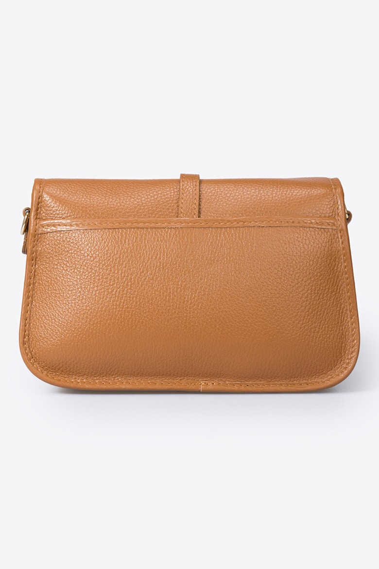 Massimo Castelli Geanta crossbody de piele cu aspect texturat - Pled.ro