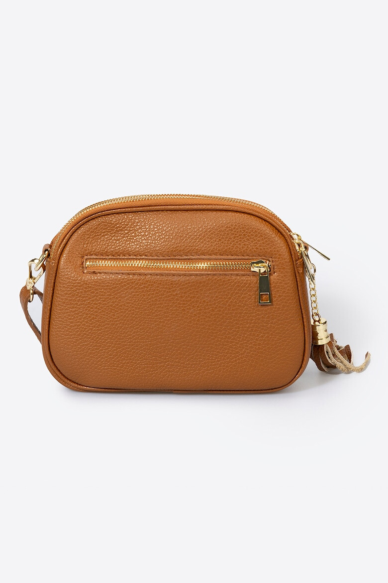 Massimo Castelli Geanta crossbody din piele cu aspect texturat - Pled.ro