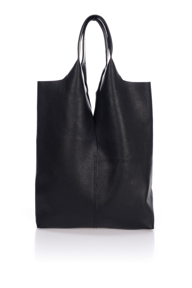 Massimo Castelli Geanta tote de piele - Pled.ro