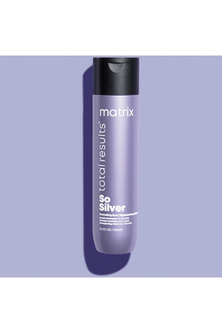 Matrix Set 2 produse profesionale pentru neutralizarea reflexelor nedorite ale parului blond SO Silver: Sampon 300 ml + balsam 300 ml - Pled.ro