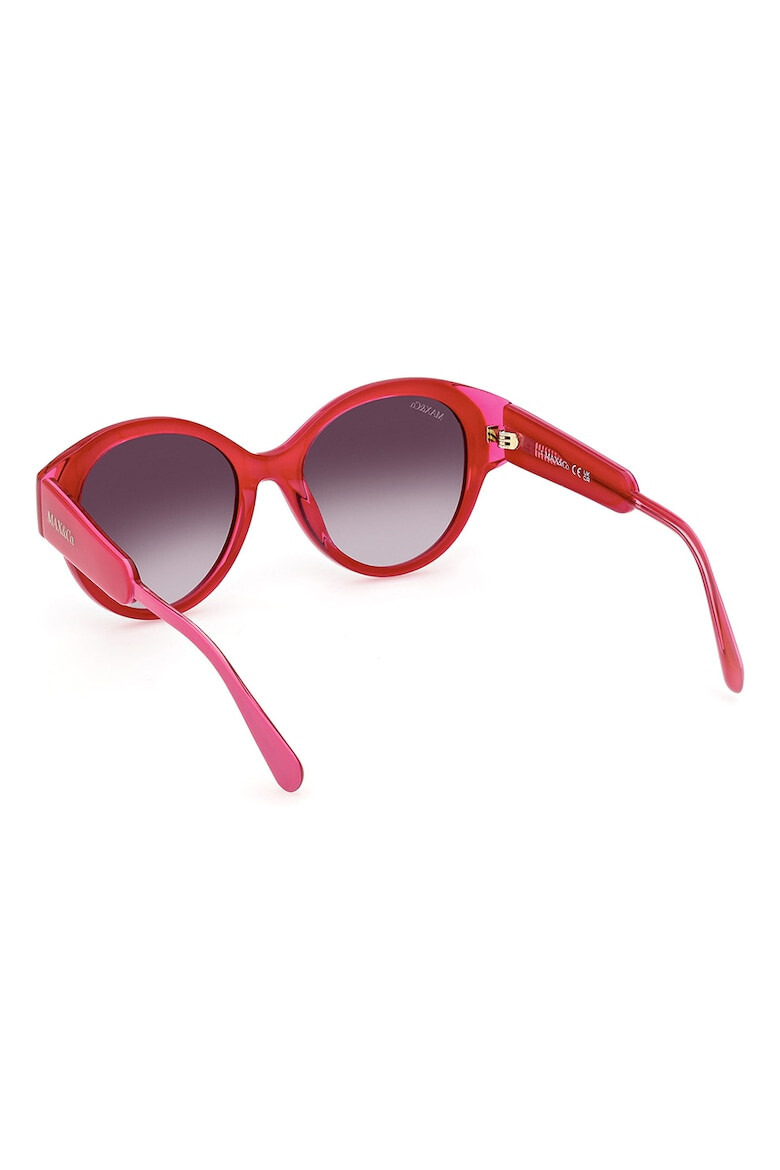 Max&Co Ochelari de soare cat-eye rotunjiti cu aspect masiv - Pled.ro