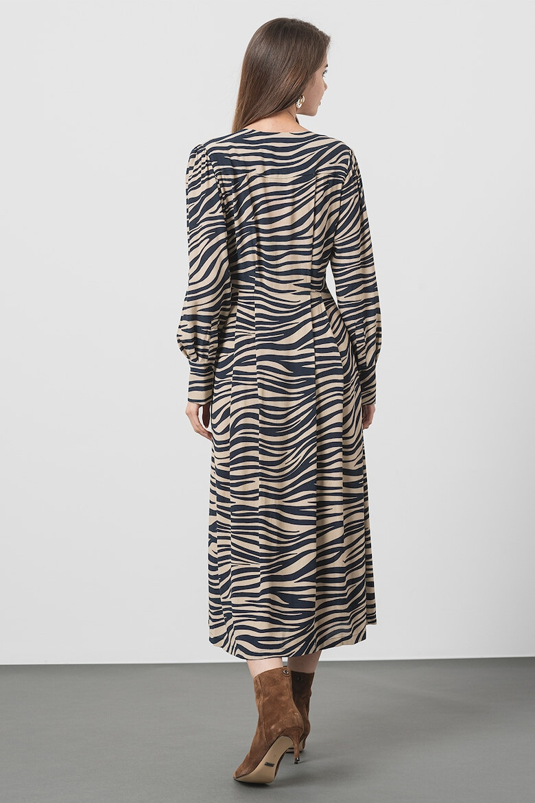 Max&Co Rochie midi cu model zebra - Pled.ro