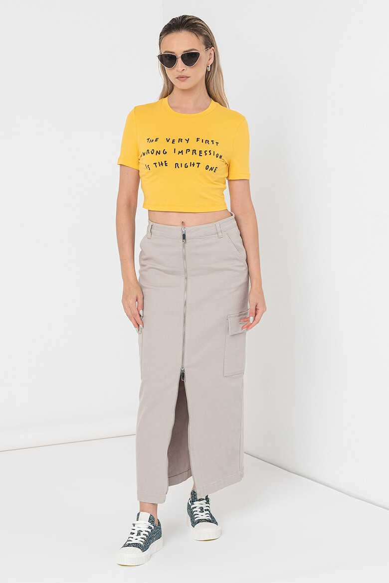 Max&Co Tricou crop Ninety - Pled.ro