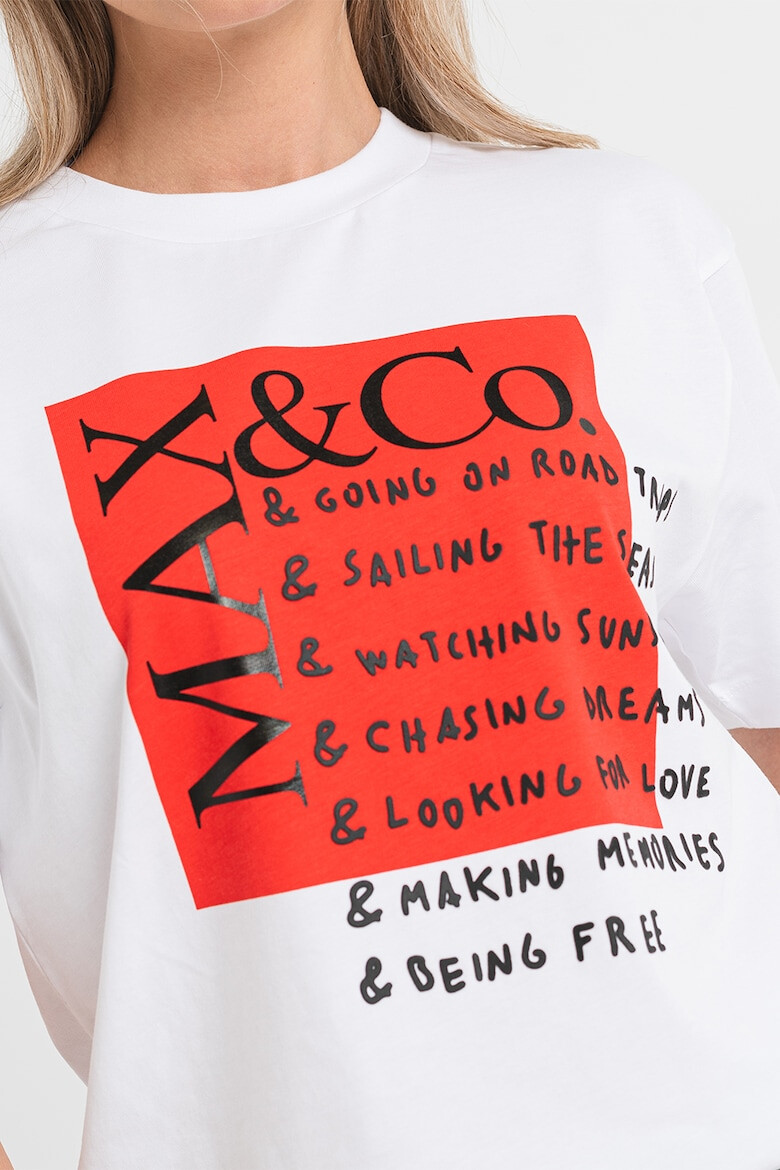 Max&Co Tricou cu logo - Pled.ro