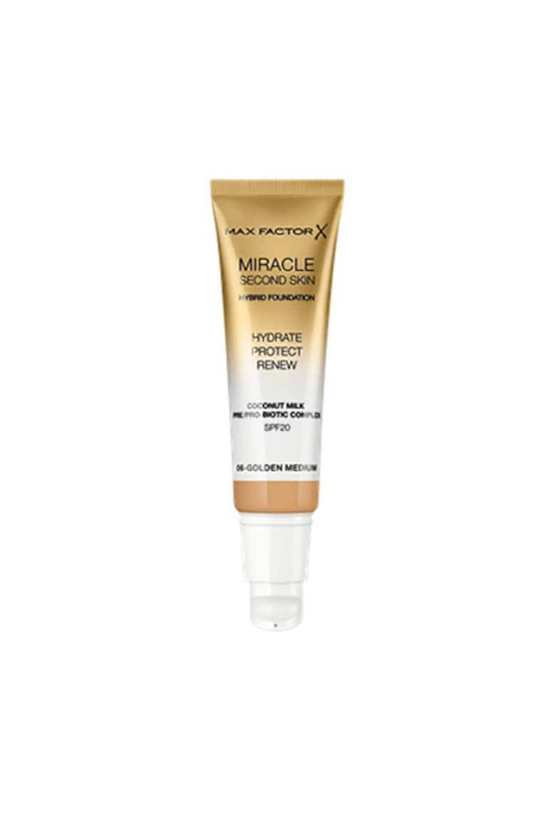 Max Factor Fond de ten Miracle Second Skin SPF 20 - Pled.ro