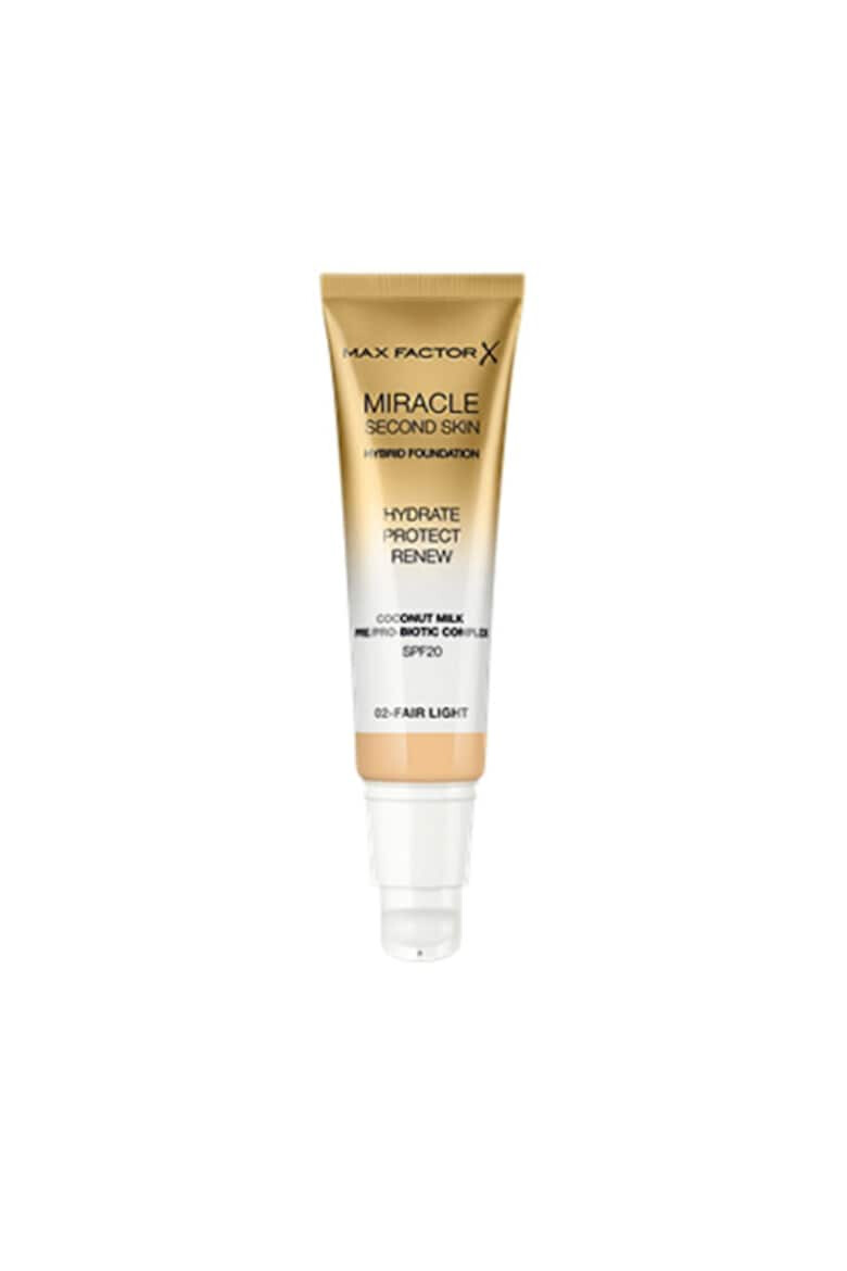 Max Factor Fond de ten Miracle Second Skin SPF 20 - Pled.ro