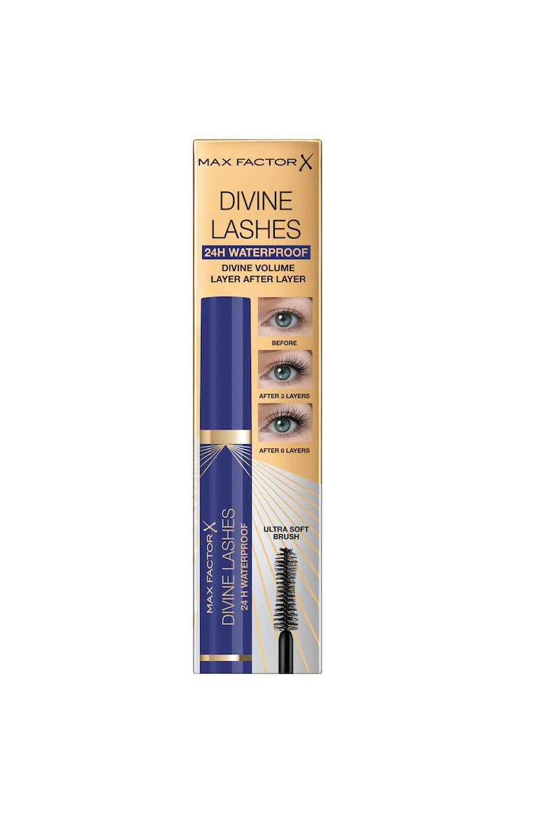 Max Factor Mascara Divine Lashes Waterproof 9 ml - Pled.ro