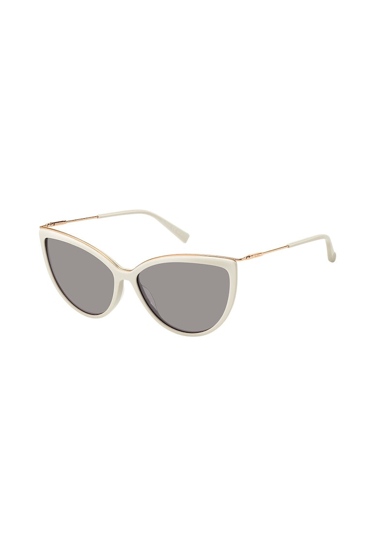 Max Mara Ochelari de soare cat-eye cu accente discrete metalice - Pled.ro