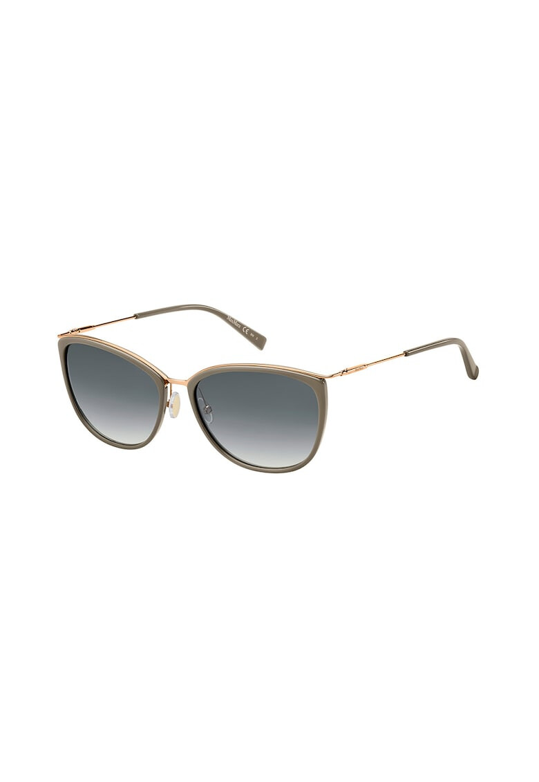 Max Mara Ochelari de soare cat-eye cu accente discrete metalice - Pled.ro