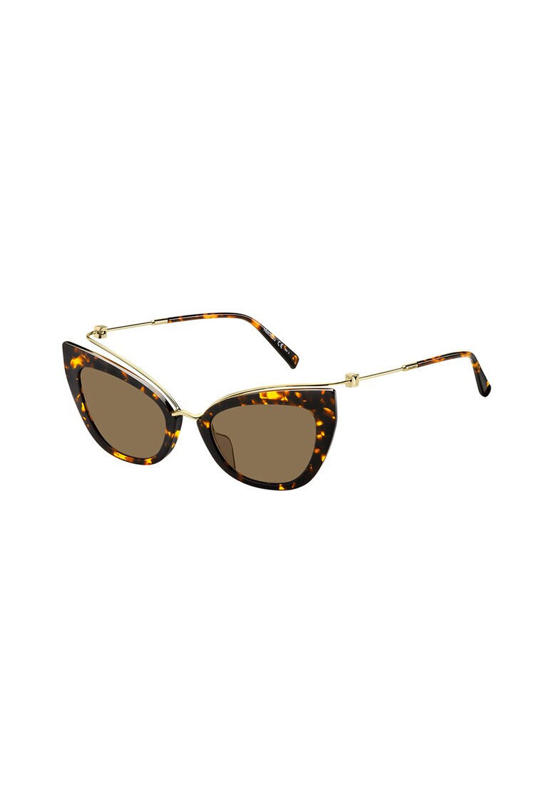 Max Mara Ochelari de soare cat-eye cu rama tortoise - Pled.ro