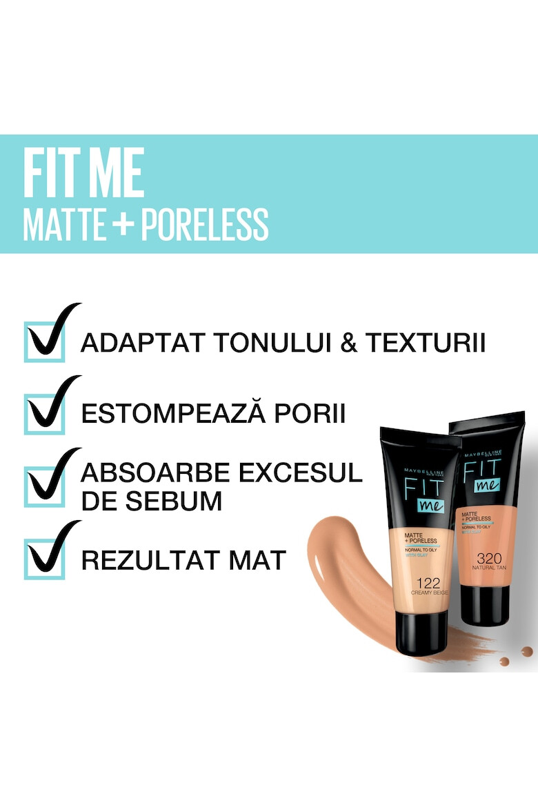 Maybelline NY Fond de ten Maybelline New York Fit Me Matte & Poreless - Pled.ro