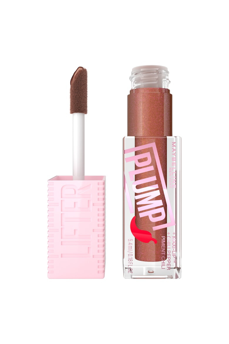 Maybelline NY Luciu de buze cu efect de marire Maybelline New York Lifter Plump 007 Cocoa Zing 54 ml - Pled.ro