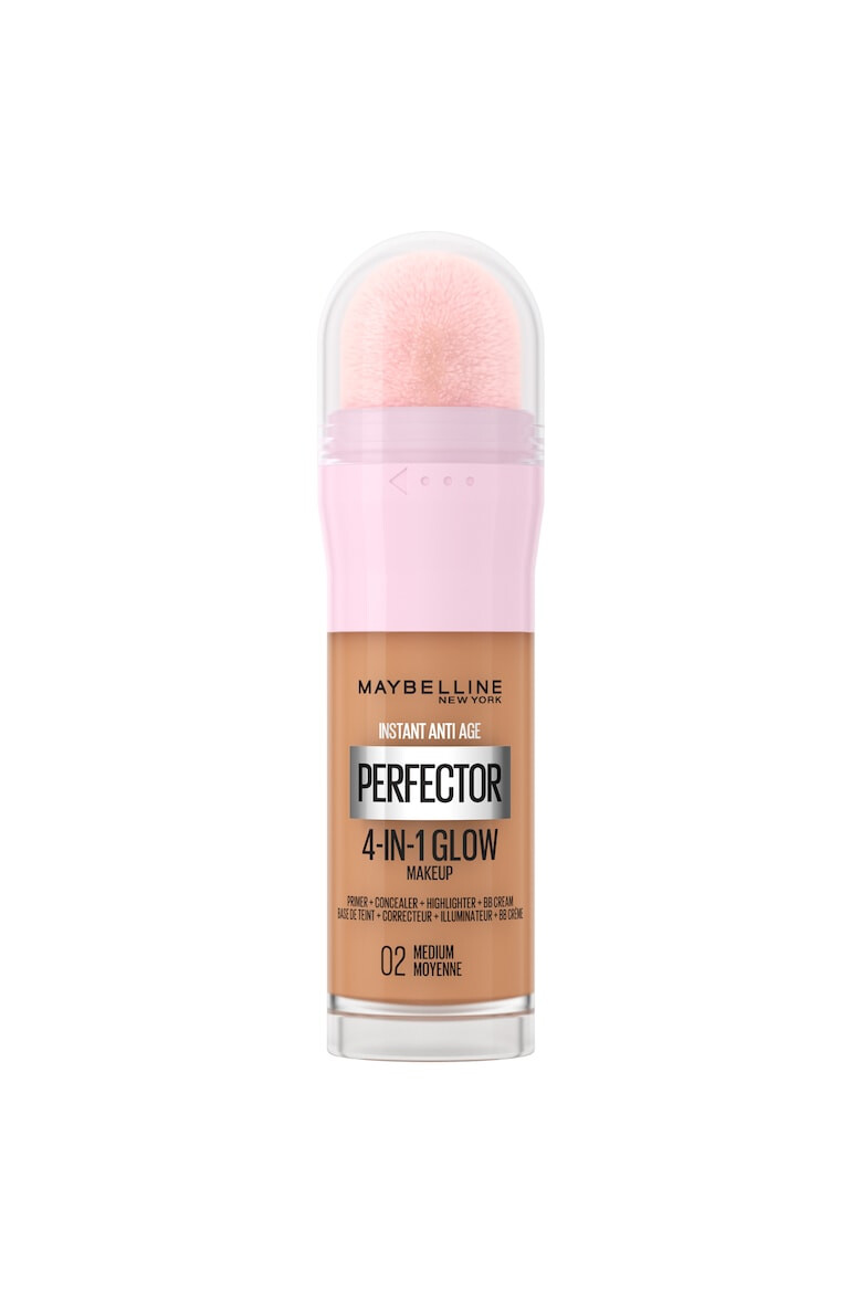 Maybelline NY Machiaj iluminator Maybelline New York Instant Anti Age Perfector 4-in-1 baza corector iluminator bb cream nuanta 02 Medium 20 ml - Pled.ro