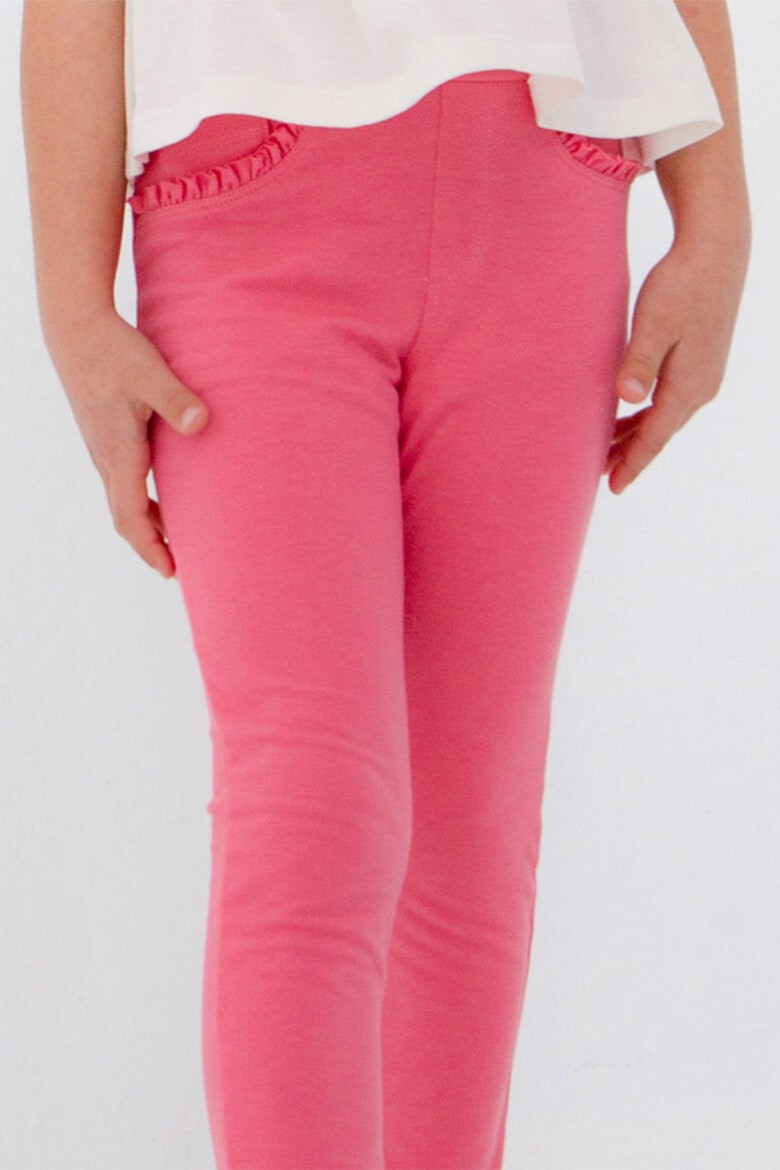 Mayoral Pantaloni skinny cu volane - Pled.ro