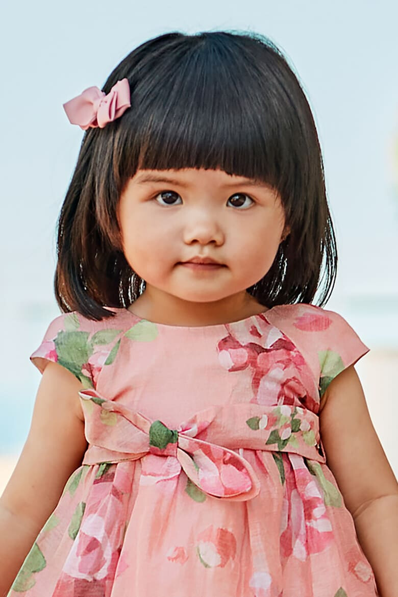 Mayoral Rochie baby-doll cu model floral - Pled.ro