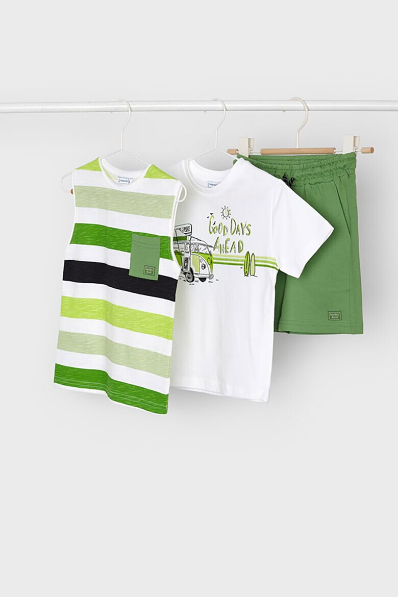 Mayoral Set de tricou top si bermude - Pled.ro